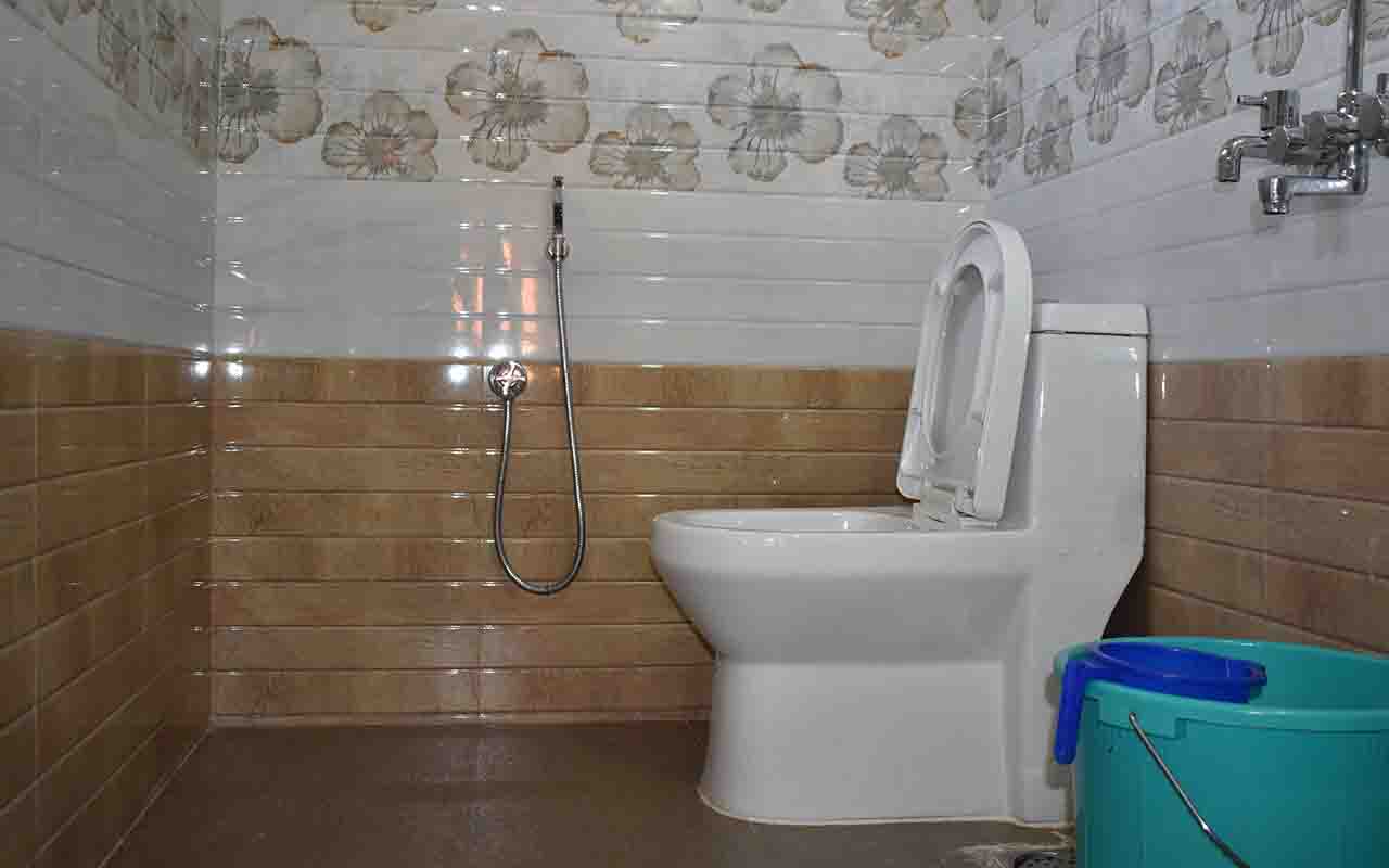 chikmagalur homestay bathroom